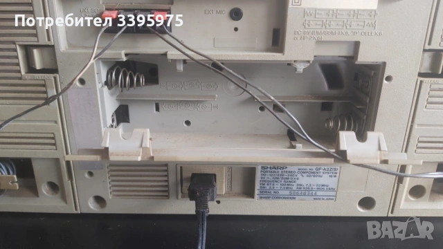 Ретро касетофон Sharp GF-A2Z - Made in Japan - Отлично състояние, снимка 6 - Радиокасетофони, транзистори - 54205788