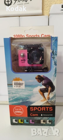 Спортна камера водоустойчива HD 1080P (Нова)
