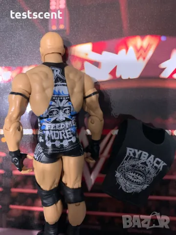 Екшън фигура WWE Mattel Ryback Райбак Elite Series figure играчка, снимка 11 - Колекции - 48450559