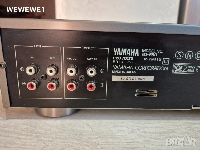 YMAHA EQ550, снимка 4 - Еквалайзери - 53002961