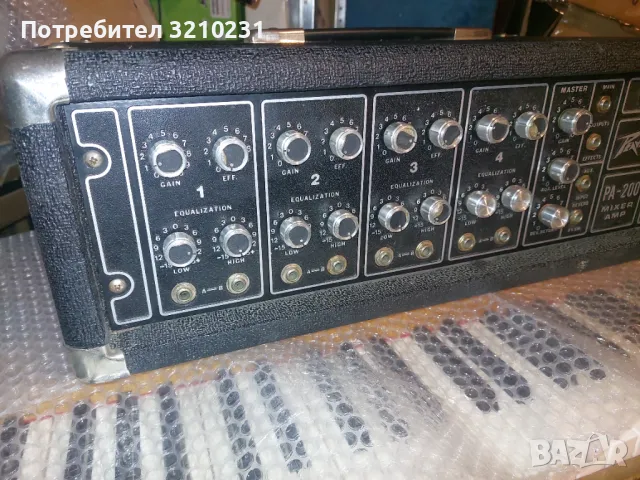 Peavey pa 200 mixer amp, снимка 3 - Други - 49523976