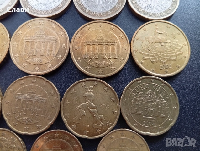 2 Евро/1 Евро/0.50 Цента/0.20 Цента/0.10 Цента/2 Euro/1 Euro, снимка 7 - Нумизматика и бонистика - 53980628