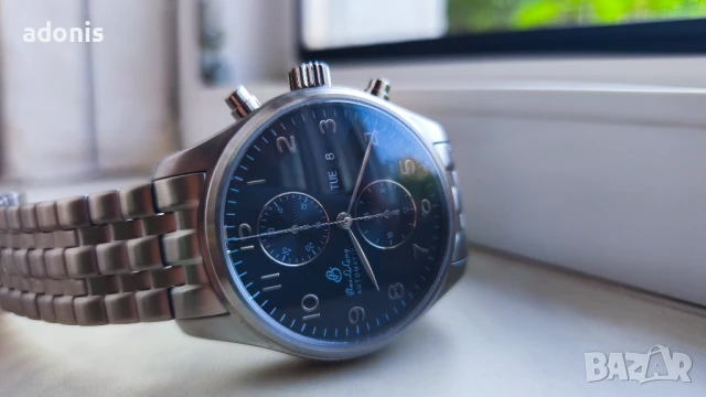 Original Automatic chronograph mechanical watch 7750. Оригинален автоматичен часовник хронограф., снимка 1