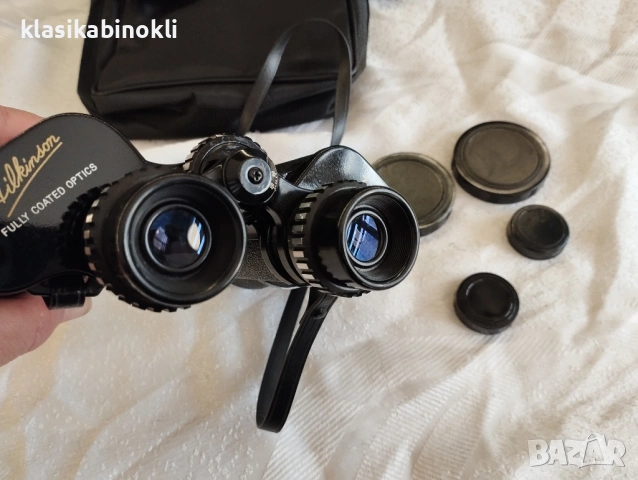 ПРОМО ТОП Японски Ловен Бинокъл-7Х50-Hilkinson-КАТО НОВ, снимка 4 - Екипировка - 53969057