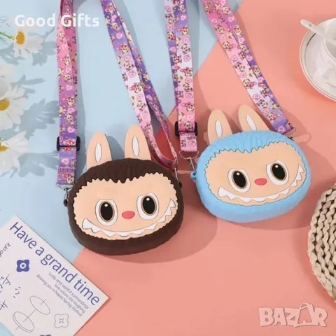 Labubu чанта играчка, Лабубу силиконова чантичка, снимка 2 - Други - 50161338
