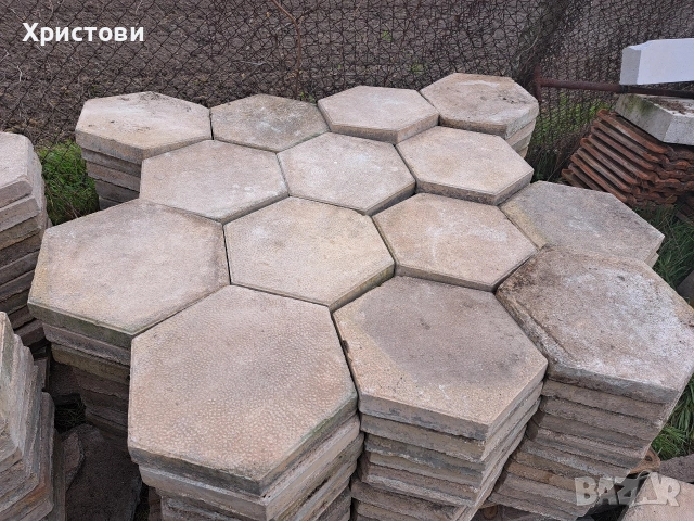 Продавам тротоарни плочки пчелна пита , снимка 4 - Гранитогрес и плочки - 53981790