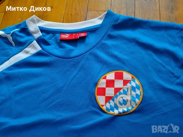 Динамо Загреб Хърватска футболна тениска Пума дълъг ръкав размер ХЛ като нова, снимка 3 - Футбол - 54217649
