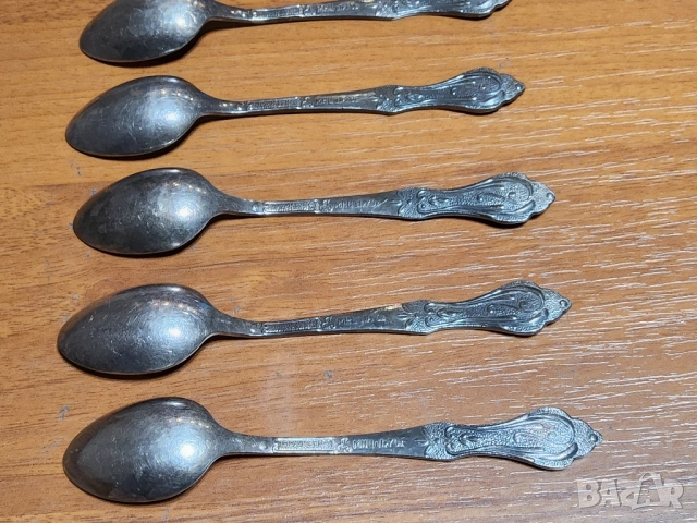 Руски антикварни лъжички МНЦ от 70те години, снимка 7 - Антикварни и старинни предмети - 52445808