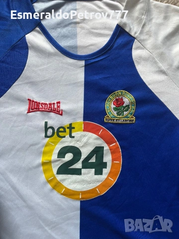 Мъжка футболна тениска Блекбърн , снимка 3 - Спортни дрехи, екипи - 53940686