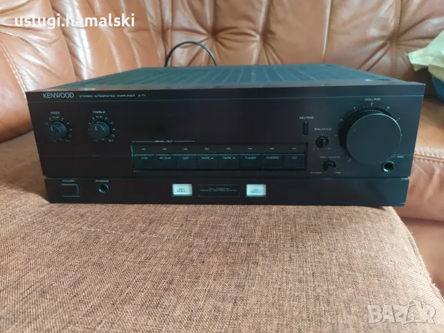 Усилвател Kenwood A71, снимка 1 - Ресийвъри, усилватели, смесителни пултове - 47469796