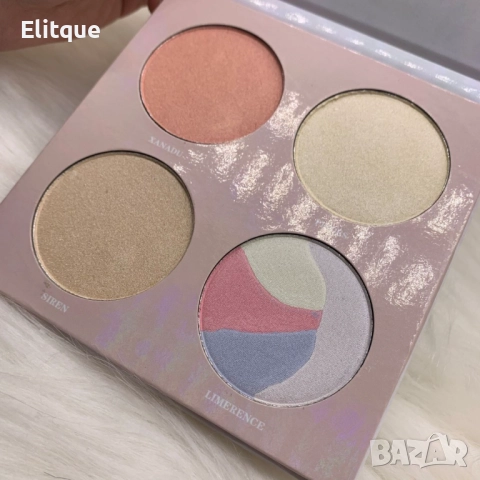 Палитра хайлайтъри с огледалце, снимка 3 - Други - 52820394