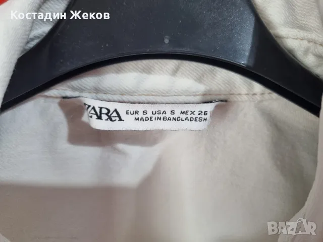 Дамско оригинално дънково якенце.  ZARA , снимка 2 - Якета - 47094575