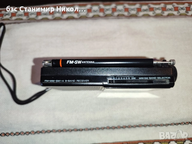 Използвано радио Panasonic RF-B10 FM/SW/MW World Radio и аксесоари за радио Sony ICF и ICF-SW., снимка 4 - Радиокасетофони, транзистори - 52881134