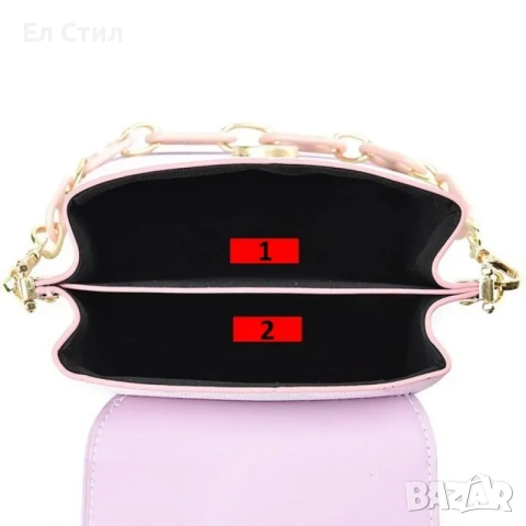 💕Малка чантичка с дълга дръжка, снимка 4 - Чанти - 53953445