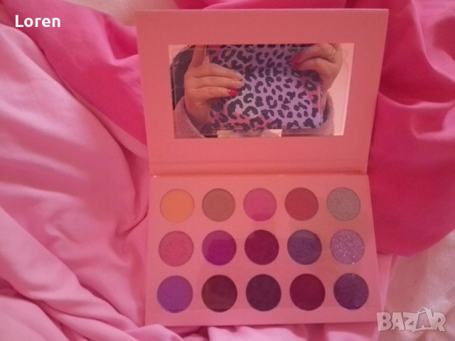 Нови!Подарявам Сенки за очи 15 цвята в розова гама