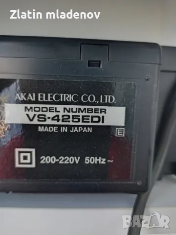 ZAPISVASHTO  VHS video s tuner model VS-425EDI. , снимка 4 - Плейъри, домашно кино, прожектори - 47950176