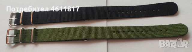 Каишки НАТО 20мм, снимка 2 - Каишки за часовници - 52188425
