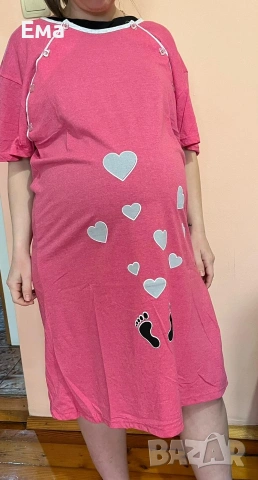 нощници за бременни и кърмачки , снимка 4 - Дрехи за бременни - 53011922