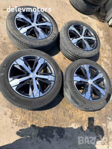 5x108 18 цола алуминиеви джанти 7.5J ET49, 65.1 мм централен отвор от Peugeot 5008 2021г., снимка 3 - Гуми и джанти - 54300559