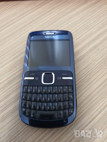 Nokia C3-00  като нов с QWERTY клавиатура и  оригинален адаптер, снимка 1 - Nokia - 46411933