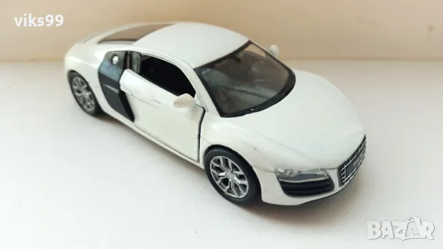 Audi R8 V10 Welly - Мащаб 1:34-39, снимка 5 - Колекции - 47566037