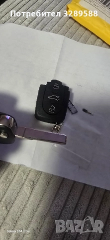 Чисто нов ненарязан ключ за Ауди А6 С6 Олроуд , снимка 5 - Части - 52095750
