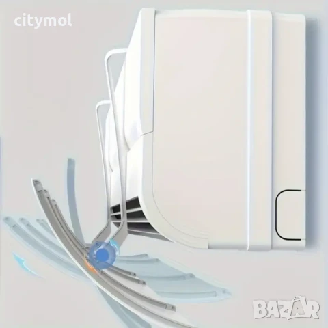 Дефлектор за климатик , универсален, 90 см, защита от въздушния поток, регулиране на наклона, снимка 3 - Климатици - 50695662