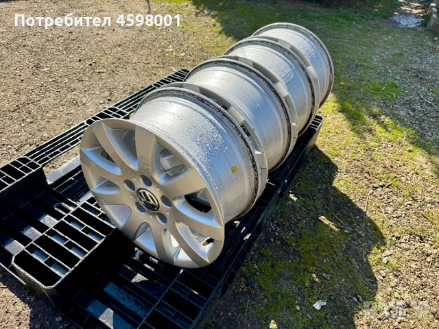 4бр.Алуминиеви джанти 15цола 5x112 за Vw Caddy,Golf,Touran,Skoda,Seat,Audi, снимка 9 - Гуми и джанти - 53753623