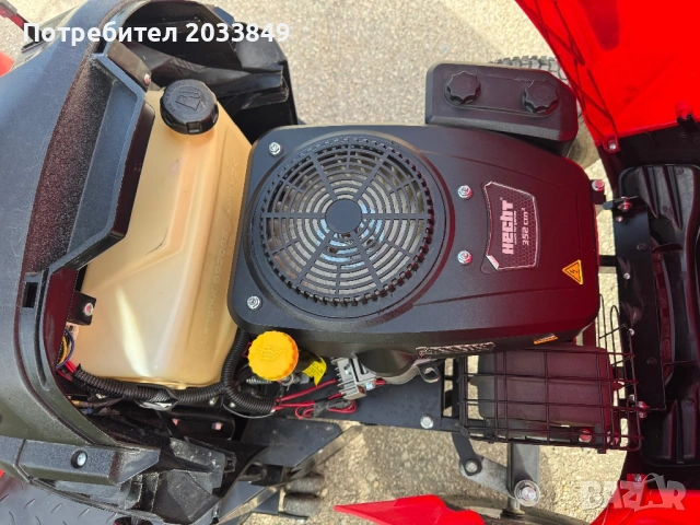 Тракторна косачка Hecht 5184, снимка 9 - Градинска техника - 53820282