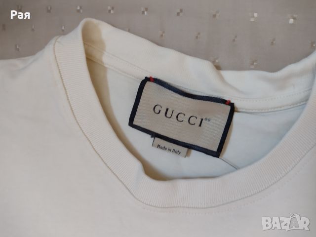 Мъжка тениска Gucci, снимка 4 - Тениски - 46363386