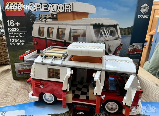 LEGO 10220 Creator Expert Volkswagen T1 Camper Van, снимка 2 - Колекции - 45637221