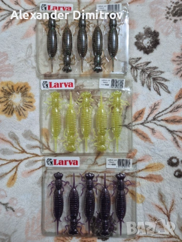 Силиконови примамки, снимка 4 - Стръв и захранки - 53343862