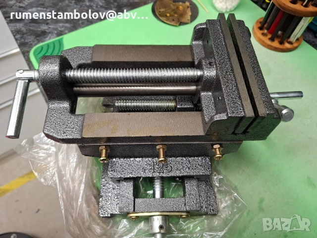 Машинно менгеме Geko - Двуосово, 125 мм, ново, снимка 3 - Менгемета - 53778601