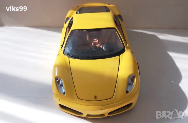 Ferrari F430 Maisto - Мащаб 1:24 , снимка 8 - Колекции - 49223124