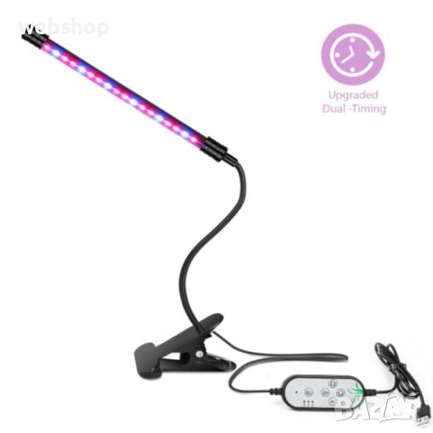 UV Led лампа с дистанционно за отглеждане на растения USB,5V ,5W, снимка 7 - Лед осветление - 45899227