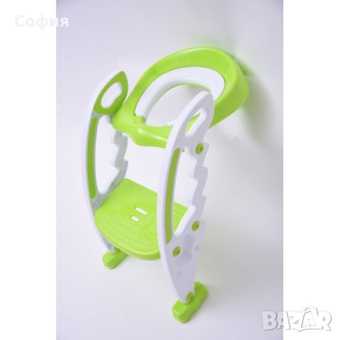 Детска седалка-адаптор за тоалетна чиния със стълба, снимка 3 - Други - 45389079