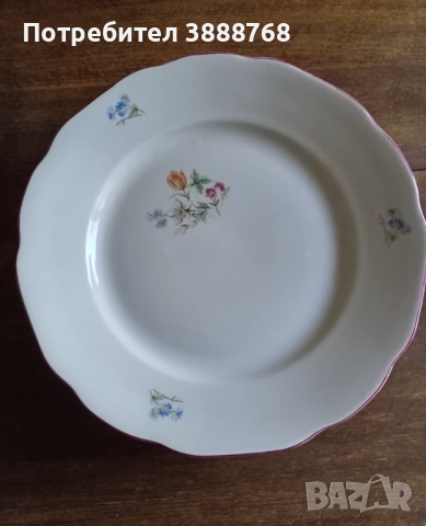 Порцеланови чинии, снимка 2 - Чинии - 51893474