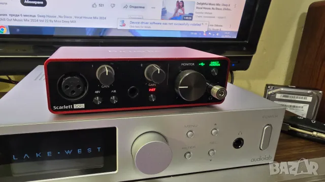 Аудио интерфейс USB DAC Focusrite - Scarlett Solo 3rd Gen, снимка 4 - Ресийвъри, усилватели, смесителни пултове - 48518964