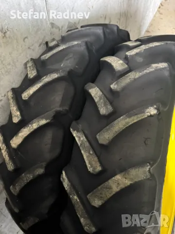 Комплект 4 бр. тесни гуми с джанти за редови обработки - John Deere (300/95-46 - 270/95-32) - N01929, снимка 5 - Селскостопанска техника - 49789379