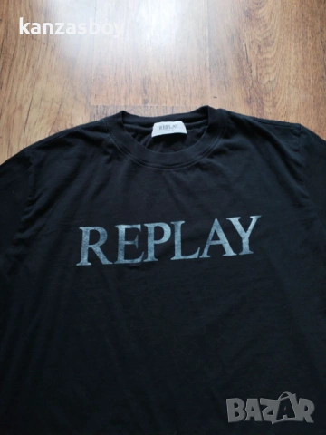 replay - страхотна мъжка тениска M, снимка 4 - Тениски - 53910601