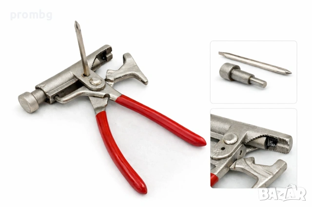 Мултифункционален чук, клещи 5в1, чук за пирони