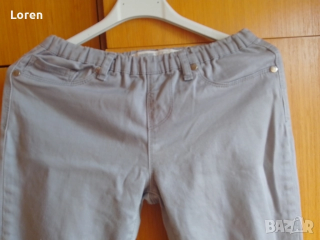 *Yes Yes jeans*Сиви дънки с ластичен колан, снимка 3 - Дънки - 52509157