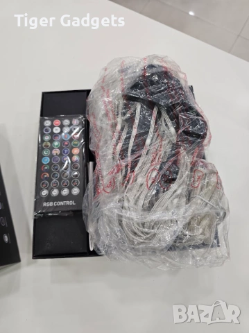 LPHIANX LED завеса 540 LED WiFi RGB с дистанционно и APP управление водоустойчива, снимка 8 - Лед осветление - 54292433