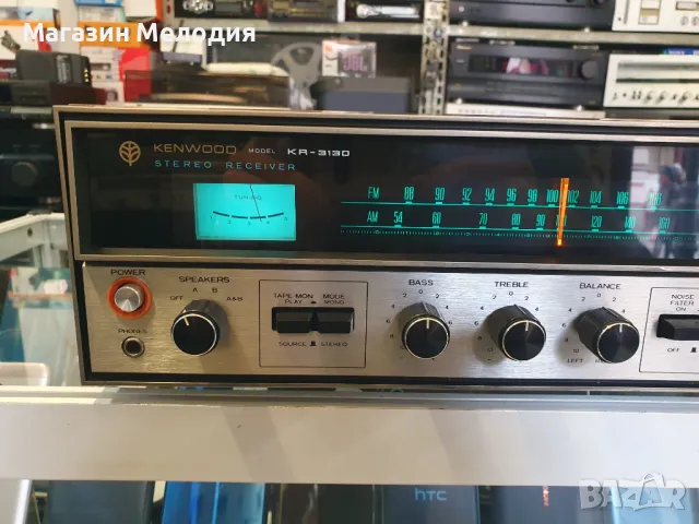 Ресийвър Kenwood KR-3130 В отлично техническо и визуално състояние., снимка 4 - Ресийвъри, усилватели, смесителни пултове - 48959692