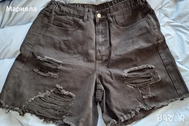 Дамски къси дънкови панталонки 