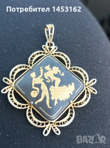 Винтидж висулка с филигран