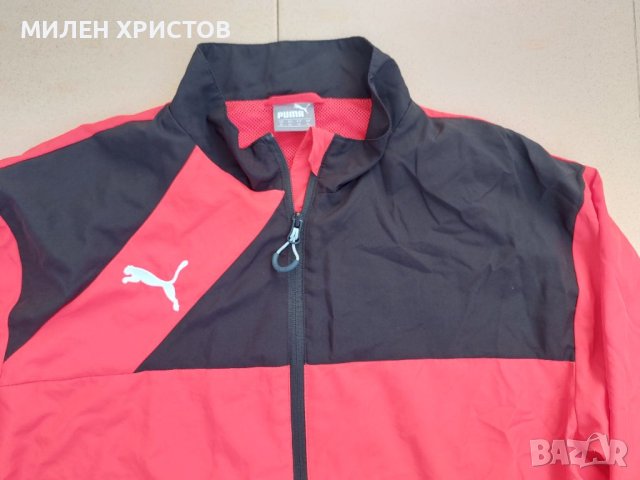 PUMA -Оригинално тънко спортно яке- размер XL, снимка 2 - Спортни дрехи, екипи - 45891767