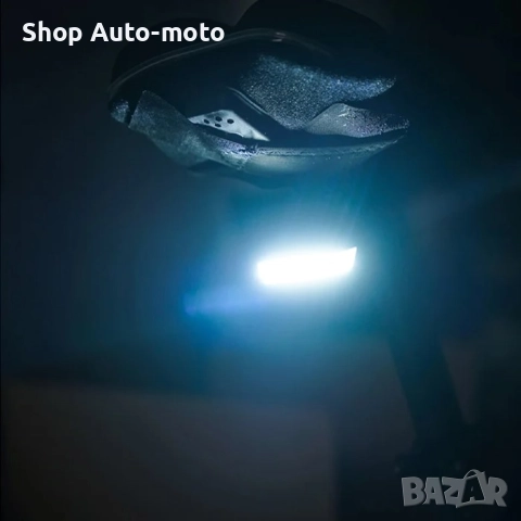 LED светлина за велосипед Automat, 2 в 1, Соларен фар или стоп, USB, снимка 5 - Аксесоари за велосипеди - 51554912