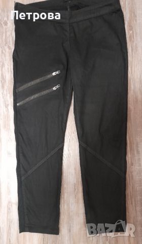 Черен летен панталон , снимка 1 - Панталони - 45256346