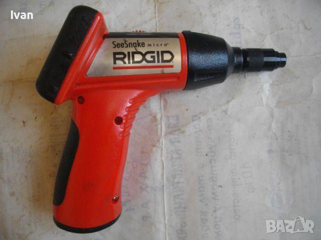 RIDGID See Snake Micro Инспекционна камера инспекция - ЗА ЧАСТИ -Спукан дисплей, снимка 2 - Други инструменти - 46766443